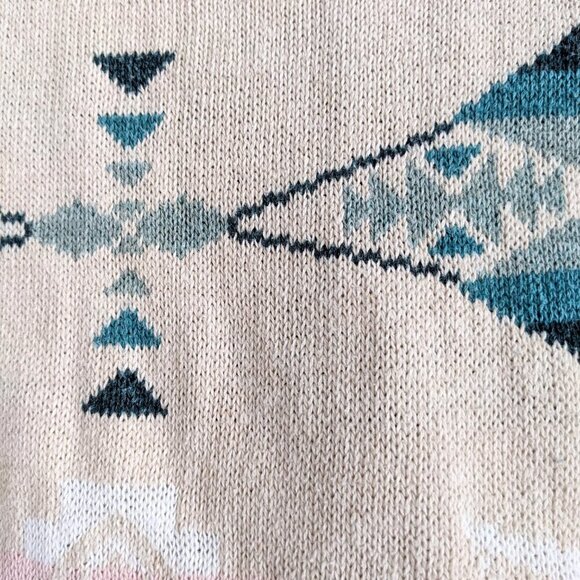 Chaps Southwestern Tribal Top - Picture 9 of 9